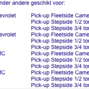 Bed wood kit geschikt voor