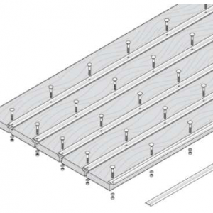 Bed wood kit-oak 9pc shortbed 47-51