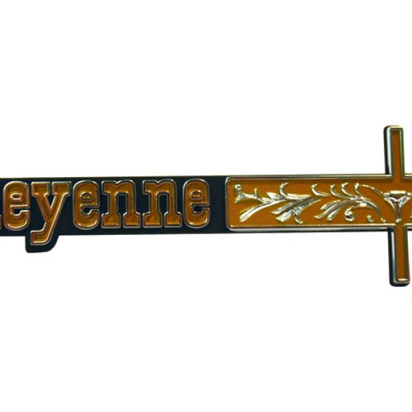 Cheyenne dashboard embleem Cheyenne dashboard embleem